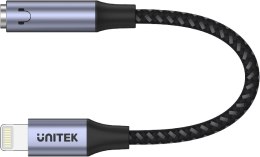 Unitek Adapter Lightning na mini jack 3,5 mm (F)