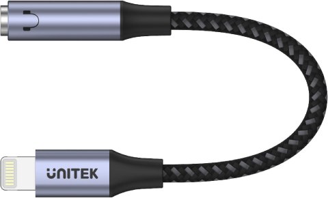 Unitek Adapter Lightning na mini jack 3,5 mm (F)