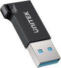 Unitek Adapter USB-A do USB-C 10Gbps czarny A1049ABK01