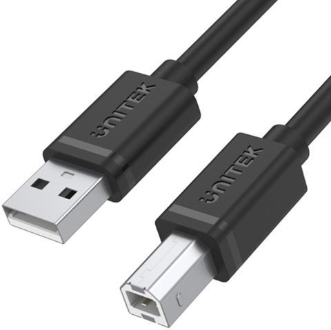 Unitek przewód USB 2.0 AM-BM 3M Y-C420GBK