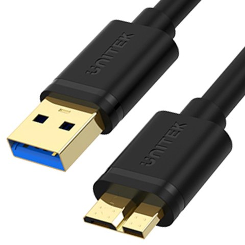 Unitek przewód USB 3.0 microB/USB 2M