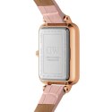 ZEGAREK DAMSKI DANIEL WELLINGTON Quadro Pressed Melrose Pearl 20mm DW00100508 + BOX (zw521a)