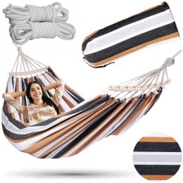 Hamak ogrodowy EDEN SAND w paski