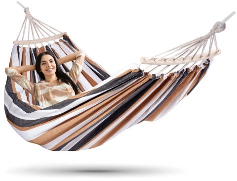 Hamak ogrodowy EDEN SAND w paski