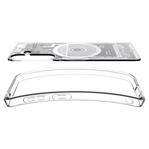 Spigen Ultra Hybrid Mag MagSafe - Etui do Samsung Galaxy S25 (Zero One White)