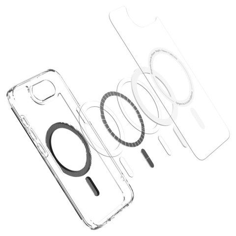 Spigen Ultra Hybrid Mag MagSafe - Etui do iPhone 16e (Carbon Fiber)