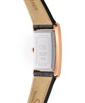 ZEGAREK DAMSKI DANIEL WELLINGTON Bound Black Crocodile Rose Gold 24mm DW00100698 + BOX