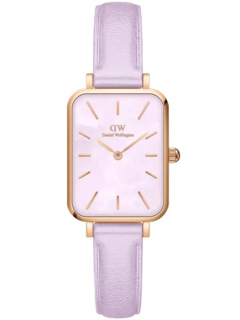 ZEGAREK DAMSKI DANIEL WELLINGTON Quadro Lavender Mop 20mm DW00100637 + BOX (zw521b)