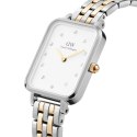 ZEGAREK DAMSKI DANIEL WELLINGTON Quadro Lumine 5-link two-tone 20mm DW00100625 + BOX (zw519f)