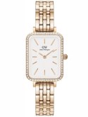 ZEGAREK DAMSKI DANIEL WELLINGTON Quadro Rose Gold DW00100672 + BOX (zw519h)