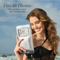 Case-Mate Waterproof Floating Pouch - Etui wodoodporne do smartfonów (Silver Chrome)
