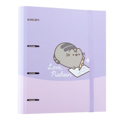 Pusheen - Segregator A4 z kolekcji Moments (4 ringi, gumka)