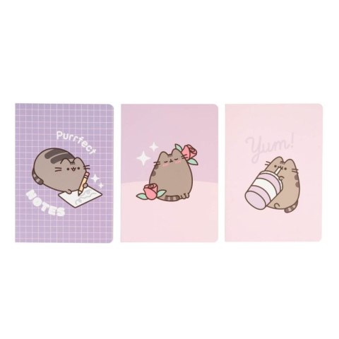 Pusheen - Zestaw zeszytów A5 z kolekcji Moments 3 szt.