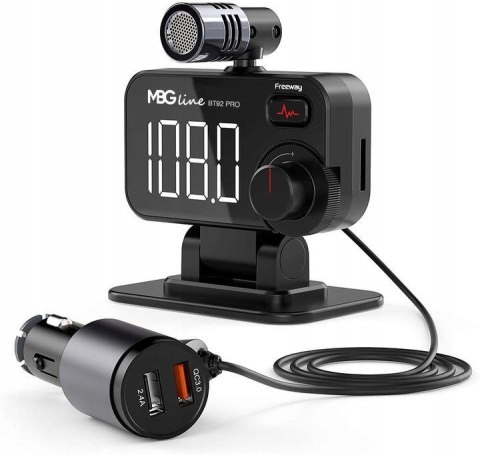 Transmiter samochodowy MBG line BT92 PRO