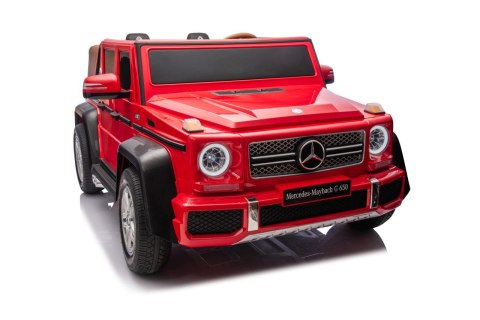 Pojazd Mercedes Benz MAYBACH G650 STRONG Czerwony