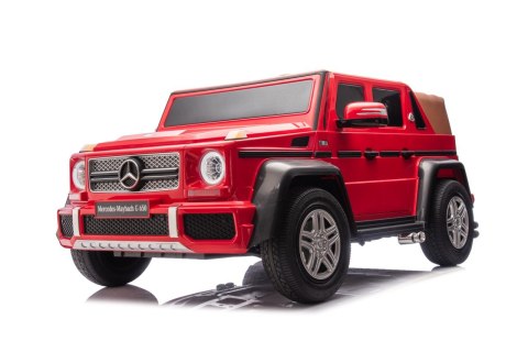 Pojazd Mercedes Benz MAYBACH G650 STRONG Czerwony