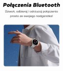Smartwatch Damski GRAVITY GT12-3 Różowy Pasek Silikonowy + Bransoleta Różowe Złoto