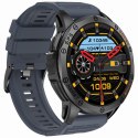 Smartwatch Męski GRAVITY GPS GT24-1 Czarny Pasek Silikonowy + Granatowy Pasek Silikonowy