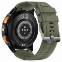 Smartwatch Męski GRAVITY GPS GT24-5 Czarny Pasek Silikonowy + Zielony Pasek Silikonowy