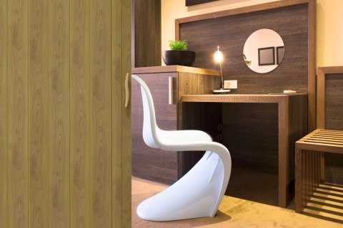 Drzwi harmonijkowe 001P JASNY DĄB MAT G - 90 cm