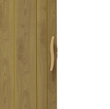 Drzwi harmonijkowe 001P JASNY DĄB MAT G - 90 cm