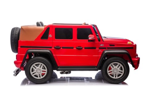 Pojazd Mercedes Benz MAYBACH G650 Czerwony