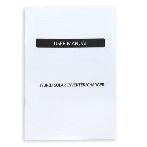 Qoltec Hybrydowy inwerter solarny Off-Grid 1500W | 100A | 12V | MPPT | Sinus | Opcja Wi-Fi | Power Factor 1.0