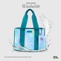 Case-Mate Large Travel Tote Bag - Wodoodporna torba na ramię z etui na telefon (Emerald Blue Soap Bubble)