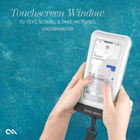 Case-Mate Waterproof Floating Pouch - Etui wodoodporne do smartfonów (Sand Dollar)