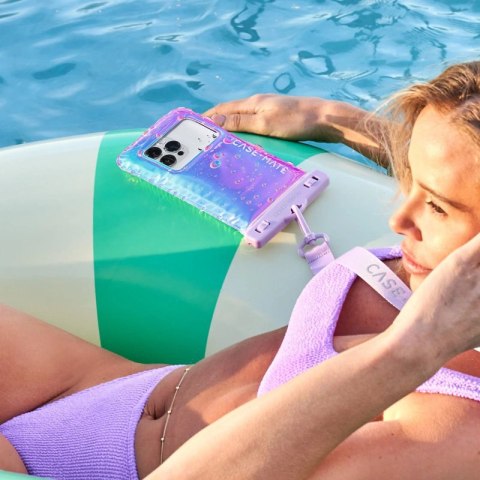 Case-Mate Waterproof Floating Pouch - Etui wodoodporne do smartfonów (Soap Bubble)