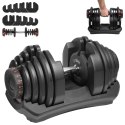 Hantel żeliwny regulowany automat 40 kg REBEL ACTIVE
