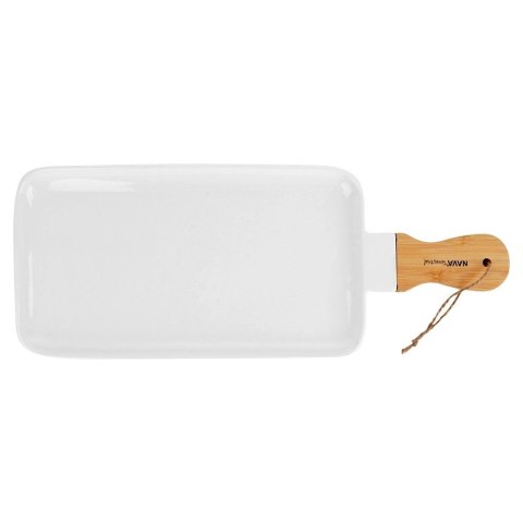 Talerz Taca do Serwowania Sałatek Przekąsek Porcelana NAVA 46 cm