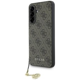 Guess 4G Charms Collection - Etui do Samsung Galaxy A36 5G (brązowy)
