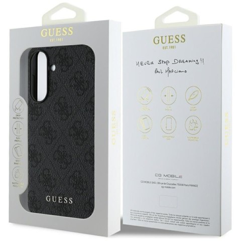 Guess 4G Charms Collection - Etui do Samsung Galaxy A56 5G (czarny)