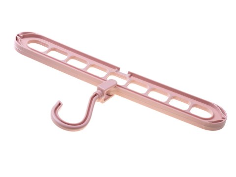 Organizer do szafy na wieszaki - różowy