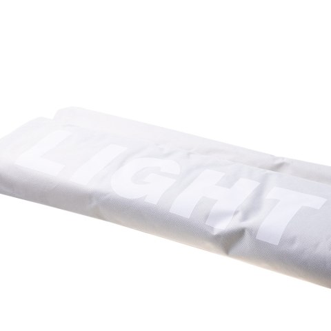 Potrójny kosz na bieliznę / bieliznę - biały