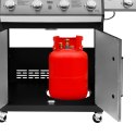 Teesa BBQ 5006 MASTER grill gazowy - 5 palników- miejsce na butlę