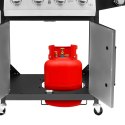 Teesa BBQ 5007 MASTER grill gazowy - 5 palników- miejsce na butlę