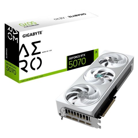 VGA PCIE16 RTX5070 12GB GDDR7/GV-N5070AERO OC-12GD GIGABYTE