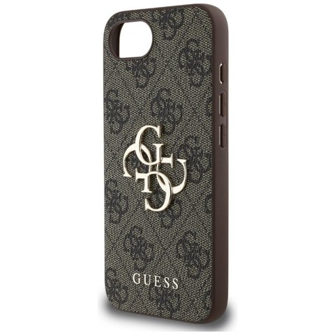Guess 4G Big Logo - Etui do iPhone 16e (brązowy)