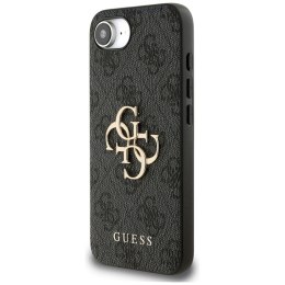 Guess 4G Big Logo - Etui do iPhone 16e (czarny)