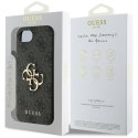 Guess 4G Big Logo - Etui do iPhone 16e (czarny)