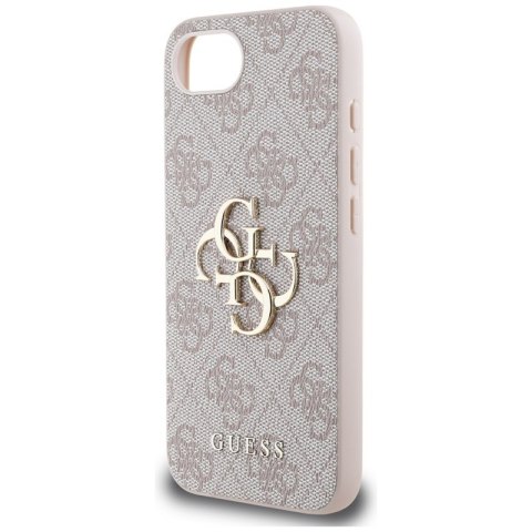 Guess 4G Big Logo - Etui do iPhone 16e (różowy)