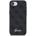 Guess 4G Script Logo MagSafe - Etui do iPhone 16e (czarny)