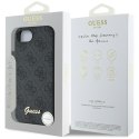 Guess 4G Script Logo MagSafe - Etui do iPhone 16e (czarny)