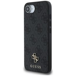 Guess 4G Small 4G and Classic MagSafe - Etui do iPhone 16e (czarny)