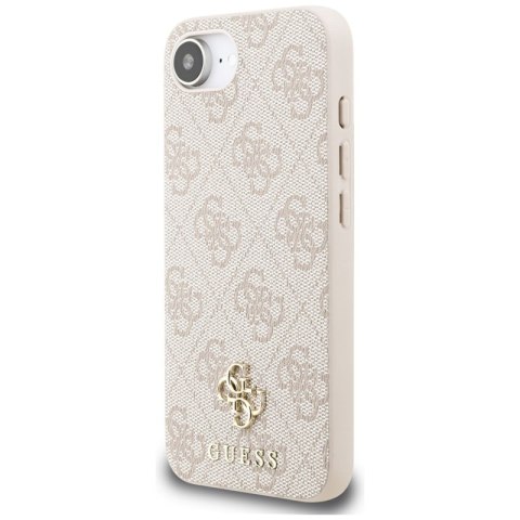 Guess 4G Small 4G and Classic MagSafe - Etui do iPhone 16e (różowy)