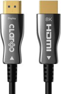 Kabel HDMI Claroc optyczny HDMI 2.1 AOC 8K 120Hz 3m