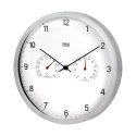 Zegar ścienny 30 cm z termometrem i hydrometrem