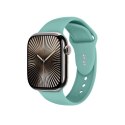 Crong Liquid - Pasek do Apple Watch 38/40/41/42mm (turkusowy)
